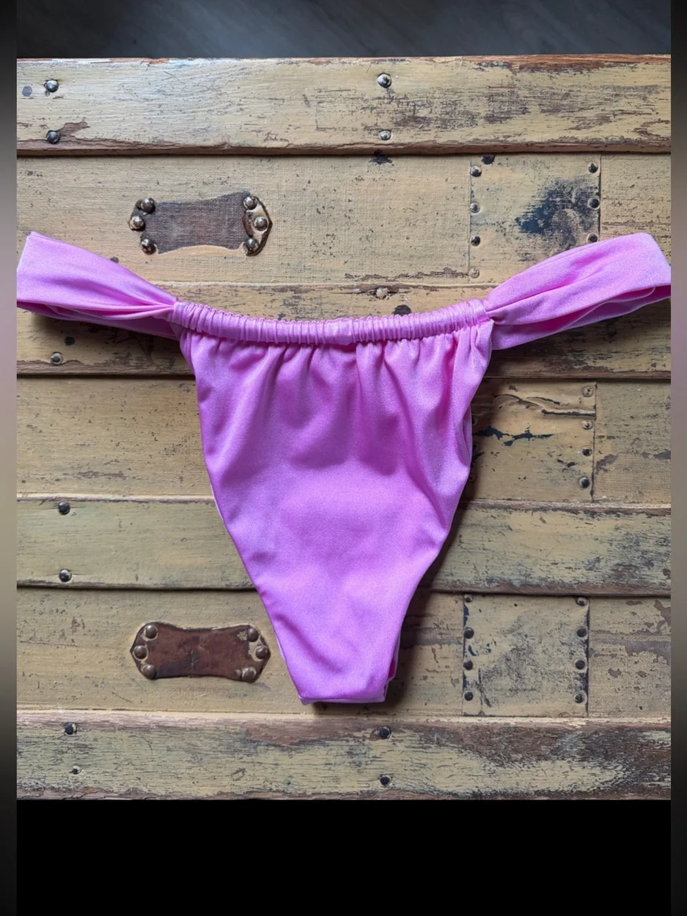 SOMMER SWIM THE SADIE BOTTOM IN PROFUMO PINK - Picture 7 of 12